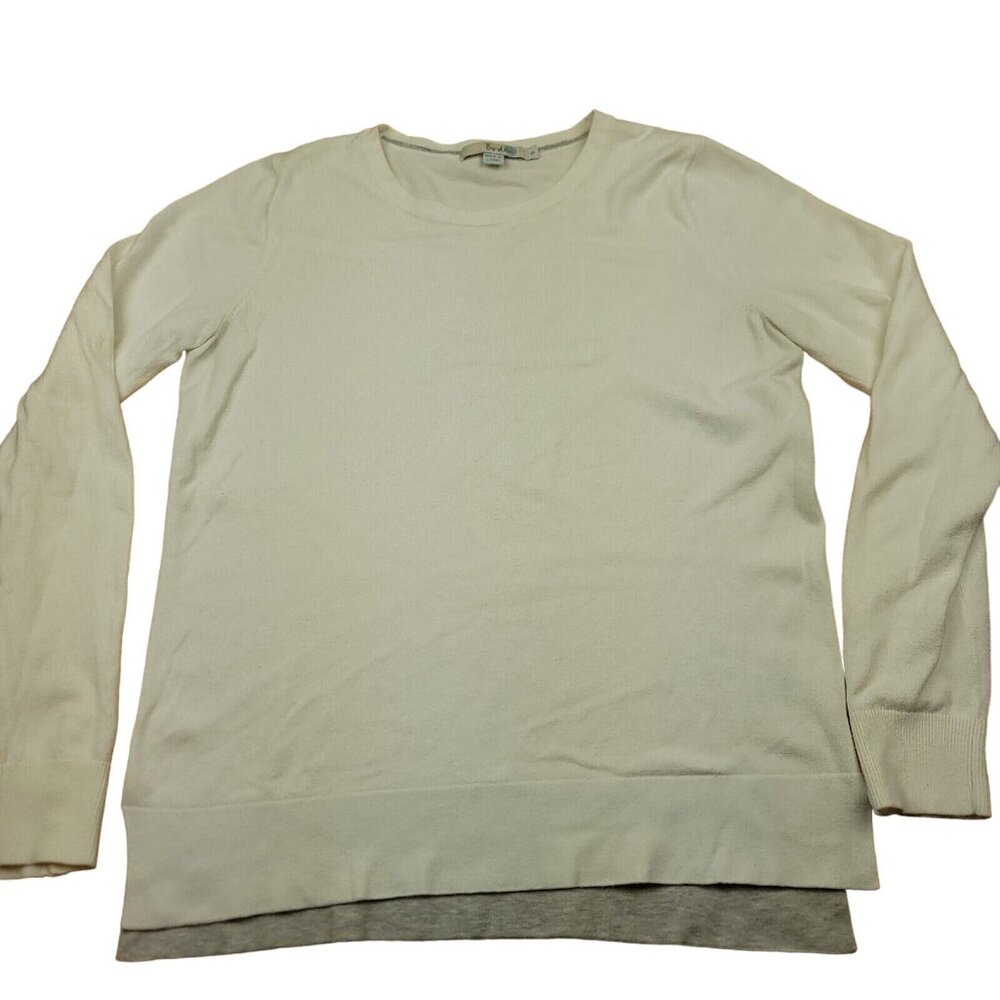 Boden Womens S Sweater Jasmine Pullover‎ Accent Button Sleeve Casual